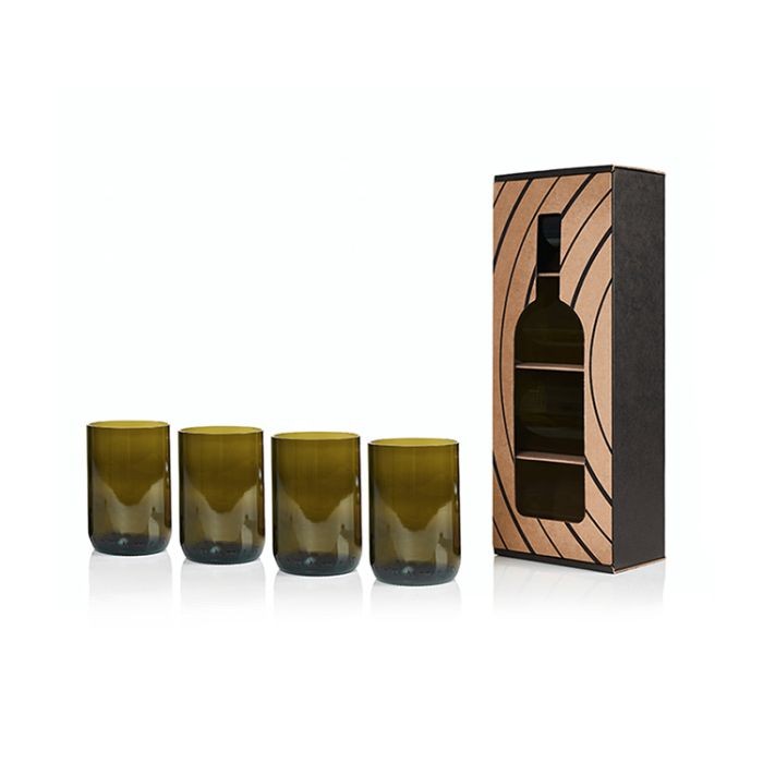 Rebottled Glazen Brown 4-pack |