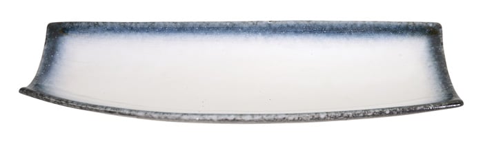 Rechthoekig Bord Grijs/Wit - Tajimi - 32.5 x 12.3cm | Tokyo Design Studio