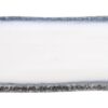 Rechthoekig Bord Grijs/Wit - Tajimi - Porselein - 26 x 13 x 2 cm | Tokyo Design Studio