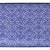 Rechthoekig Bord Nippon Blue - Tokyo Design Studio - 21 x 13.5cm | Tokyo Design Studio