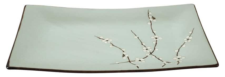 Rechthoekig Bord - Tokyo Design Studio Soshun - Mintgroen - 35 x 19cm | Tokyo Design Studio