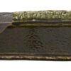Rechthoekig Oribe Bord - Bruin en Olijfgroen - 33.6 x 14 cm | Tokyo Design Studio