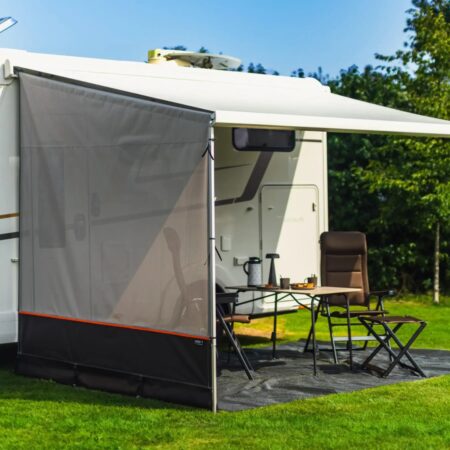 Reda - Adventure Side 250 Mesh Links voor Thule en Fiamma Cassetteluifels | Reda