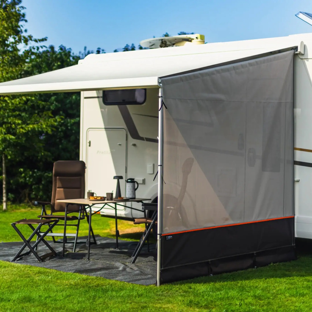 Reda - Adventure Side 250 Mesh Rechts voor Thule en Fiamma Cassetteluifels | Reda