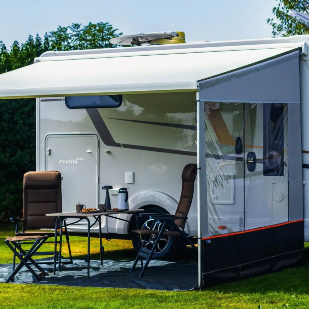 Reda - Adventure Side 250 Raam Rechts voor Thule en Fiamma Cassetteluifels | Reda