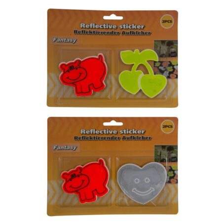Reflecterende stickers 2 op kaart | LifeTime