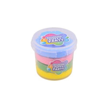 Regenboog bouncing putty emmer 400 gram | Johntoy