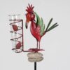 Regenmeter met vogel op steen | Formano