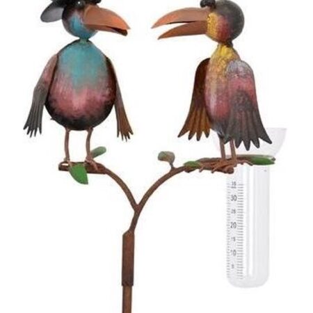 Regenmeter twee kraaien | DecoImport