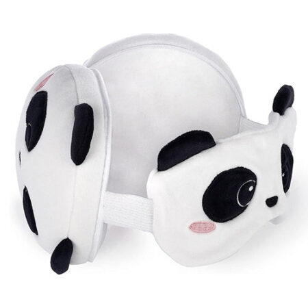 Reiskussen met slaapmasker - Panda | Legami