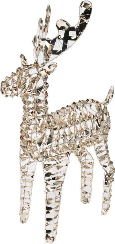 Rendier 60cm Goud Micro Led |