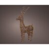 Rendier LED wicker outdoor 24x60x104cm | Lumineo