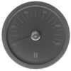 Rento aluminium thermometer rond - Zwart | Rento