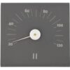 Rento aluminium thermometer vierkant - Grijs | Rento