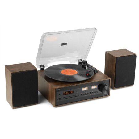 Retourdeal - Audizio Boston platenspeler met boxen - Platenspeler met | Audizio
