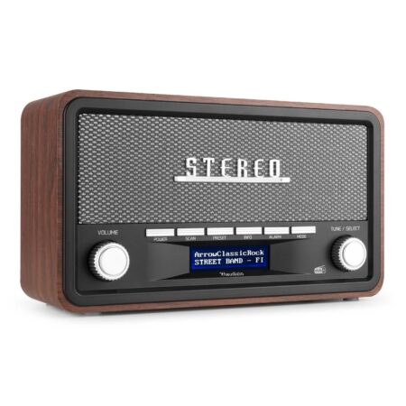 Retourdeal - Audizio Foggia retro DAB+ radio met Bluetooth - Stereo | Audizio