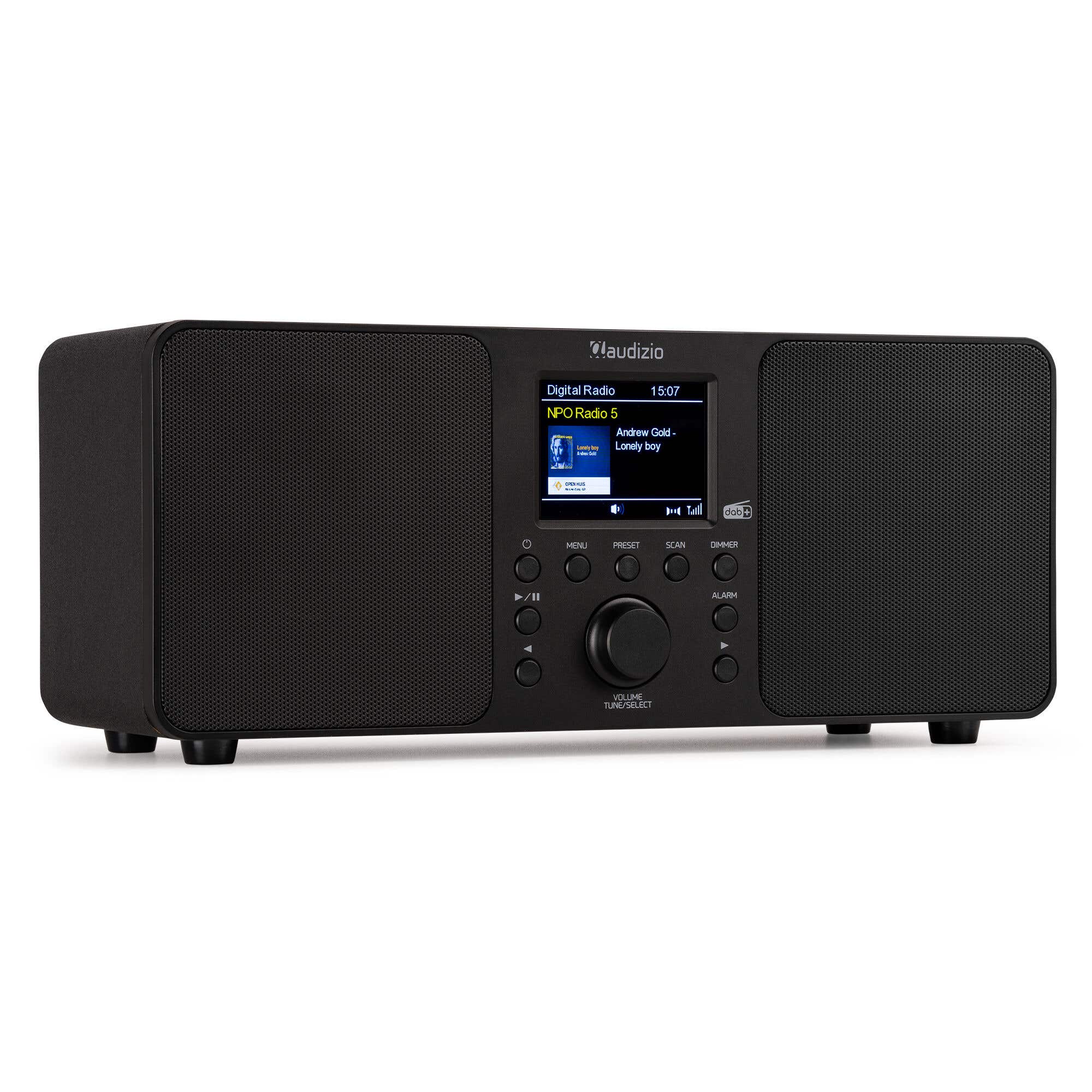 Retourdeal - Audizio Genua DAB radio - DAB+ radio met Bluetooth & | Audizio
