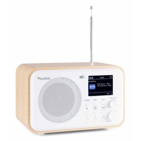 Retourdeal - Audizio Milan draagbare DAB radio met Bluetooth