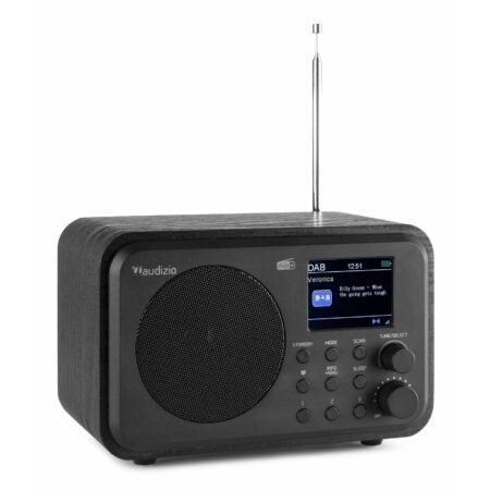 Retourdeal - Audizio Milan draagbare DAB radio met Bluetooth