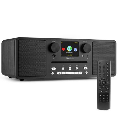 Retourdeal - Audizio Naples stereo DAB radio met CD speler