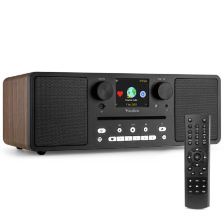 Retourdeal - Audizio Naples stereo DAB radio met CD speler