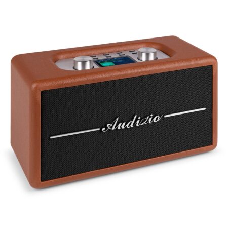 Retourdeal - Audizio Tune60 retro radio - Bluetooth radio met DAB+ en | Audizio
