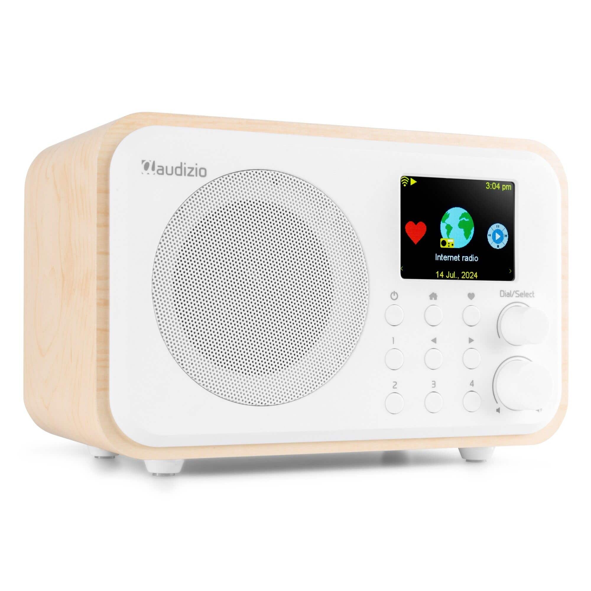 Retourdeal - Audizio Vicenza - DAB+ en WIFI Radio met Bluetooth - Op | Audizio