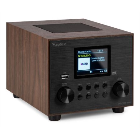 Retourdeal - Audizio Vieste DAB radio met subwoofer - Digitale radio | Audizio