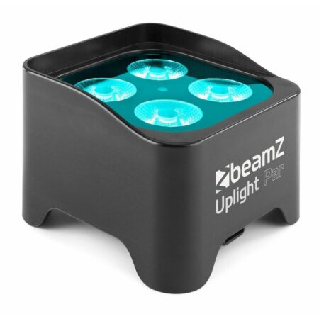 Retourdeal - BeamZ BBP90 Uplight PAR spot op accu met 4x 4W LED's | BeamZ