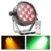 Retourdeal - BeamZ BT310 FlatPAR 12x 6W DMX met afstandsbediening | BeamZ