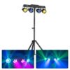 Retourdeal - BeamZ CLS Neso9 Party Bar - Alles-in-een partyset met 2x | BeamZ