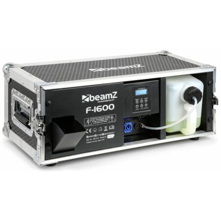 Retourdeal - BeamZ F1600 Pro Faze DMX fazer rookmachine in flightcase | BeamZ