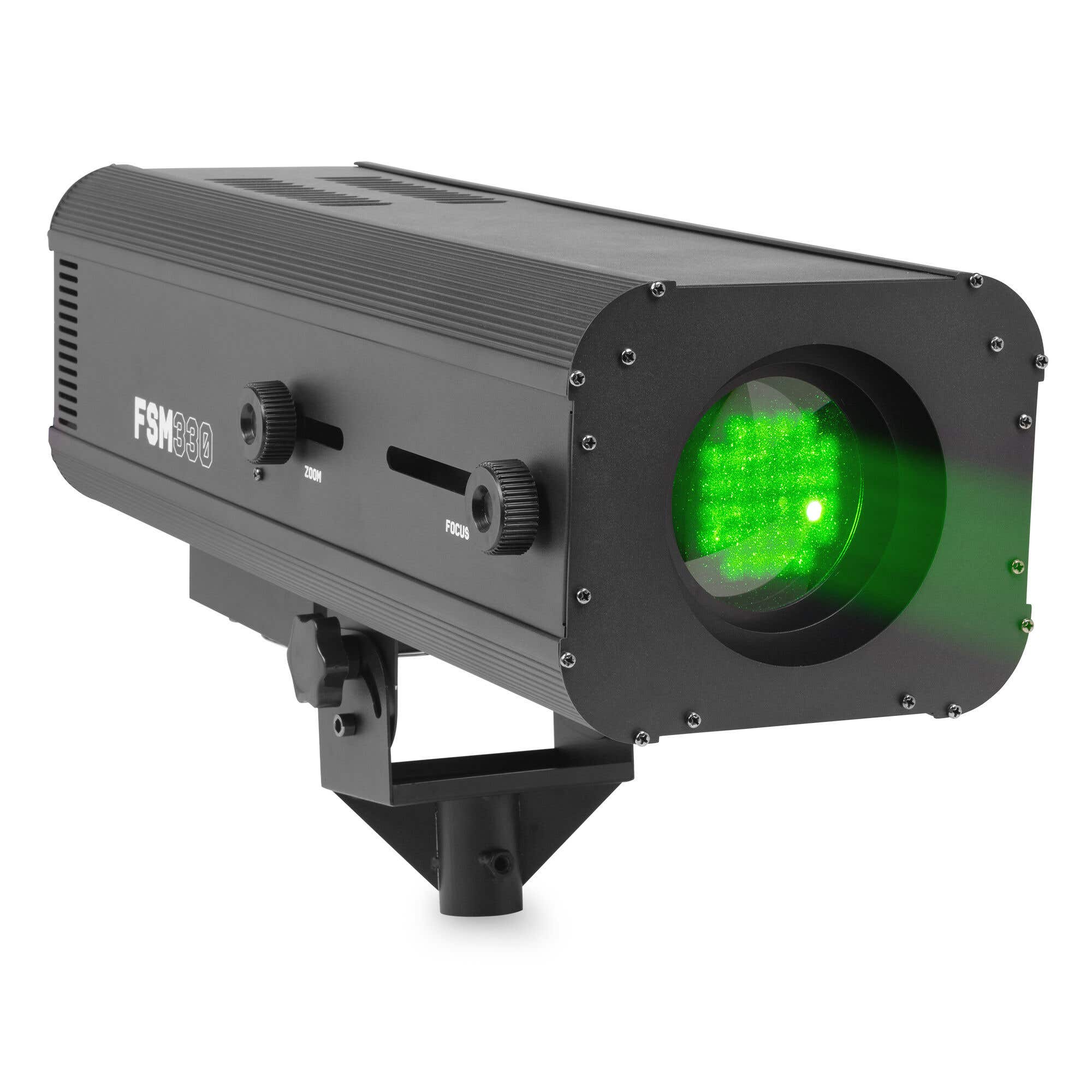 Retourdeal - BeamZ FSM330 Volgspot - Spot met statief en zoom - 200W | BeamZ