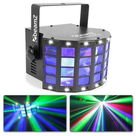 Retourdeal - BeamZ LED Butterfly met LED stroboscoop 2-in-1 | BeamZ