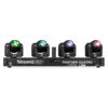 Retourdeal - BeamZ Panther Quatro Beam Bar - Bar met 4 moving heads - | BeamZ