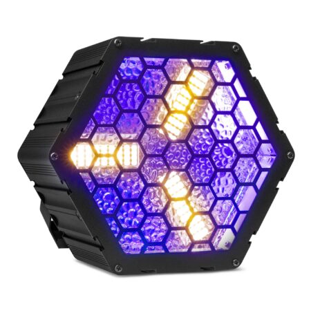 Retourdeal - BeamZ RB90-5 Deco Retro Blinder met 3x 30W RGBA LED's | BeamZ