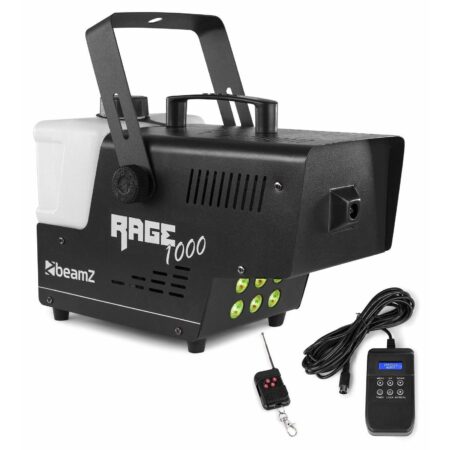 Retourdeal - BeamZ Rage1000LED rookmachine met draadloze | BeamZ