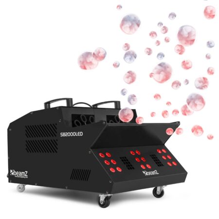 Retourdeal - BeamZ SB2000LED Rook- en Bellenblaasmachine met LED's | BeamZ