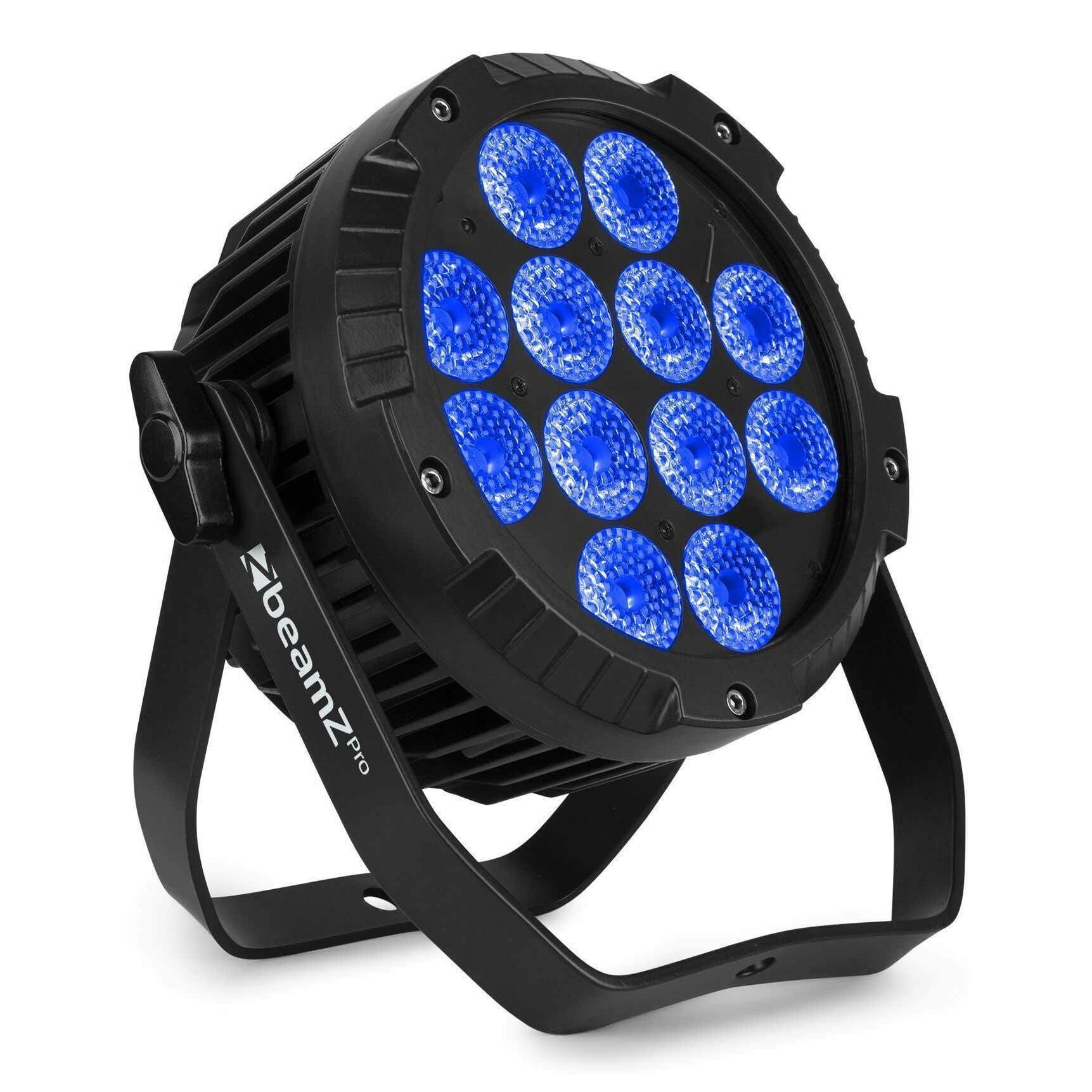 Retourdeal - BeamZ WBP1212IP aluminium accu LED par - 12x 12W | BeamZ Professional