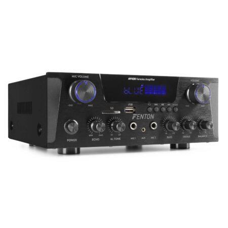 Retourdeal - Fenton AV430B Stereo versterker met Bluetooth - HiFi | Fenton