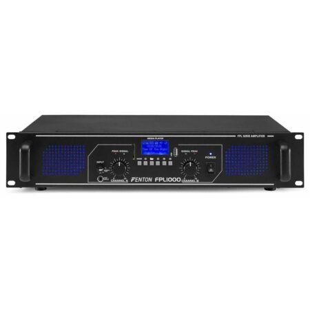 Retourdeal - Fenton FPL1000 Digitale versterker 2x 500W met Bluetooth | Fenton
