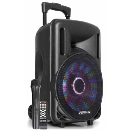 Retourdeal - Fenton FT10LED karaoke speaker 450W 10" met LED | Fenton