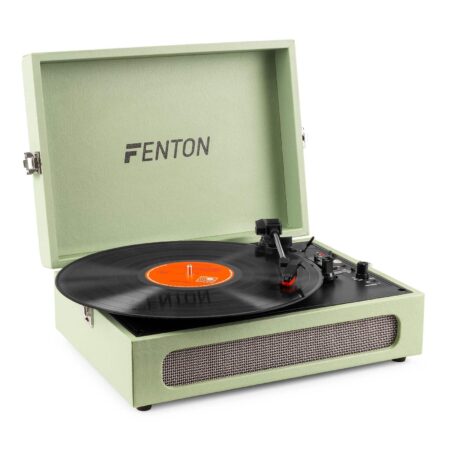 Retourdeal - Fenton RP118C retro platenspeler met Bluetooth in /out en | Fenton
