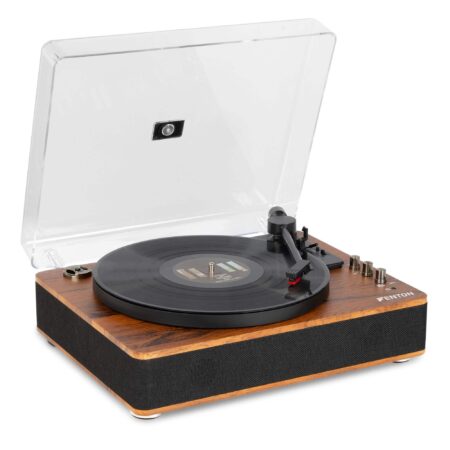 Retourdeal - Fenton RP162D hifi retro platenspeler met Bluetooth en | Fenton