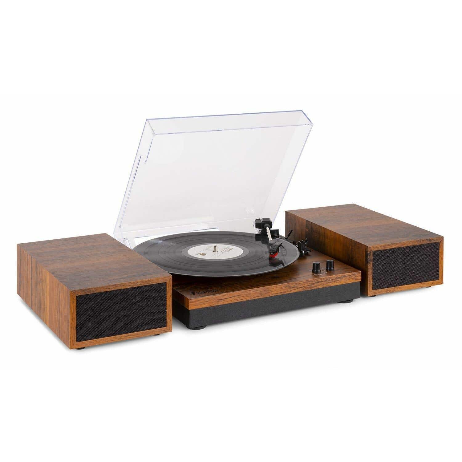 Retourdeal - Fenton RP165 stereo platenspeler met Bluetooth en | Fenton