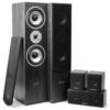 Retourdeal - Fenton Thuis bioscoop speaker systeem - Zwart - 5 delig | Fenton