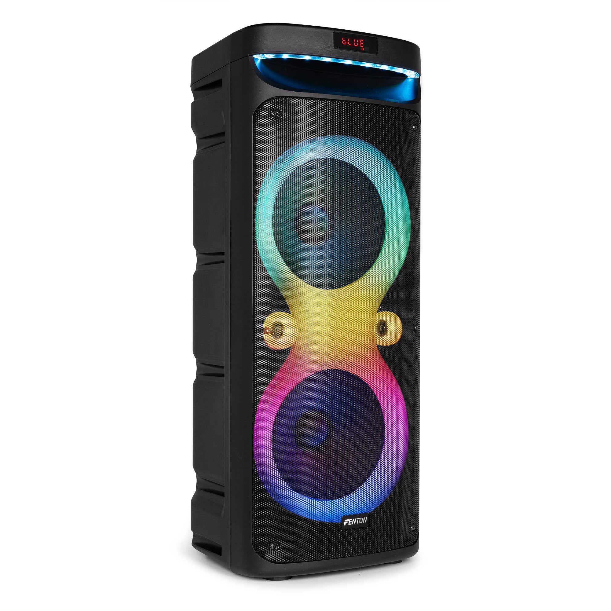 Retourdeal - Fenton Track610 portable speaker Bluetooth - Partybox met | Fenton