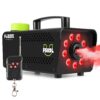 Retourdeal - Fuzzix F509L Party Rookmachine 500 Watt met 9 RGB LEDs en | Fuzzix