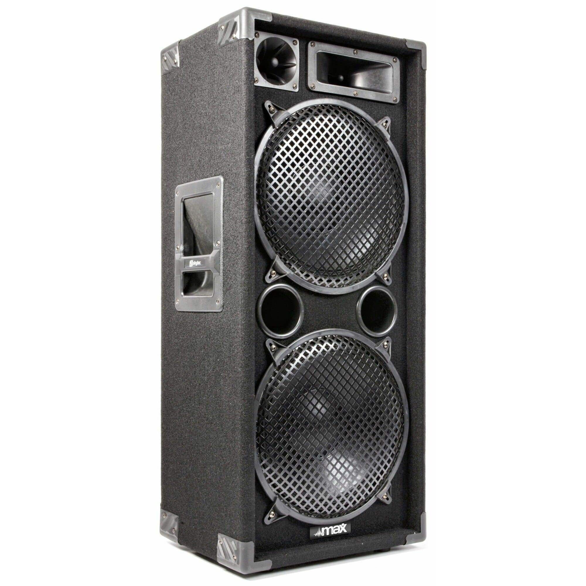 Retourdeal - MAX Disco Speaker MAX212 1400W 2x 12" | MAX