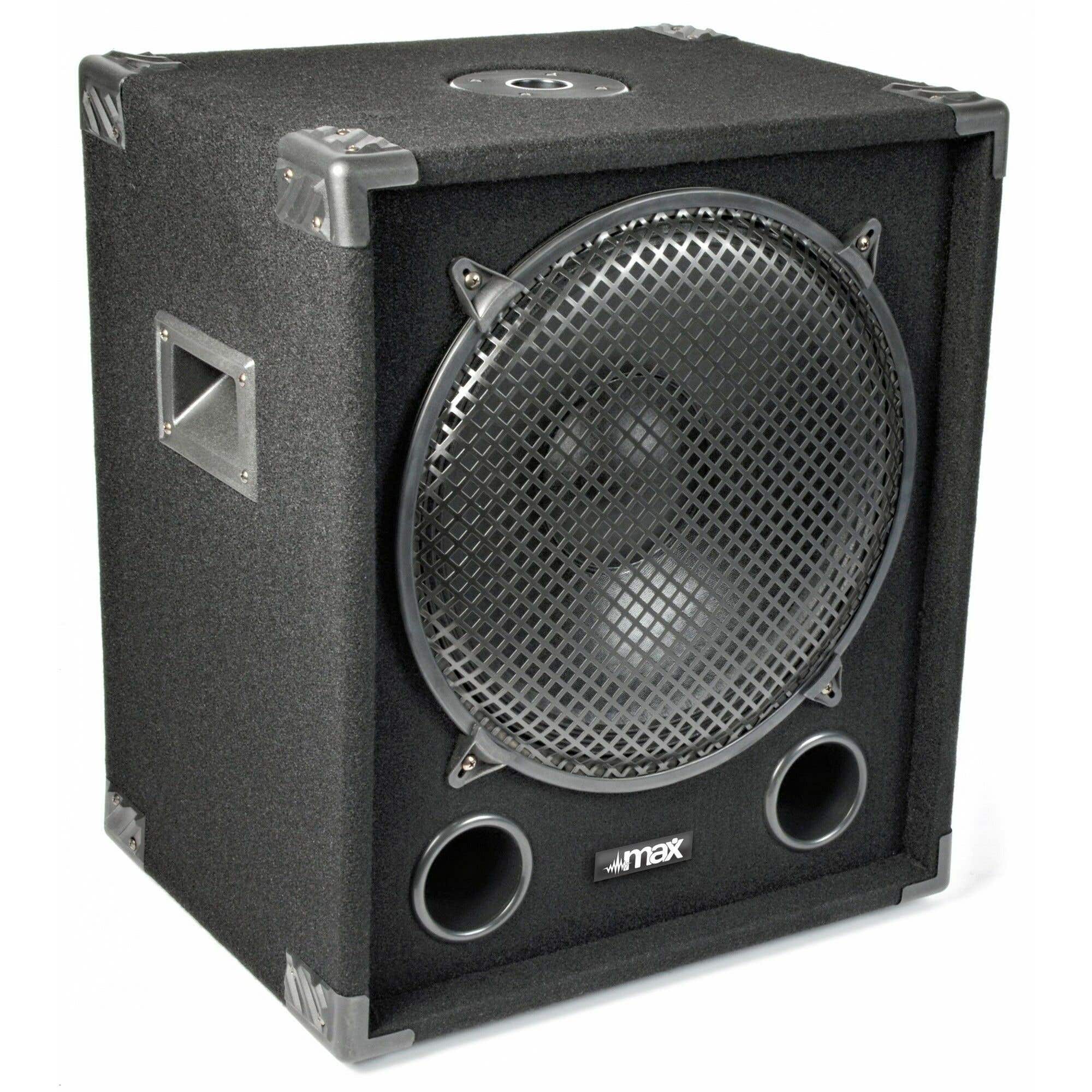 Retourdeal - MAX Disco Subwoofer MAX15SUB 1200W 15" | MAX
